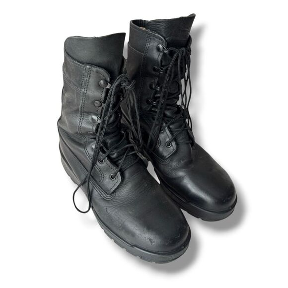 Belleville Men\'s Combat Boots Steel Toe Vibram Sole Black Size 7XW main image 10